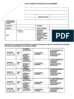 Ficha de Datos Del Docente Fortalecido