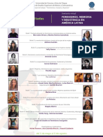 Profesoras Invitadas Seminario Feminismo