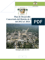 Plan de Desarrollo Concertado Del Distrito de Samugari Del 2012 Al 2024