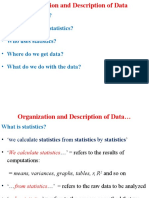 Organization and Discription Od Data