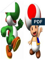 Personajes Mario A4