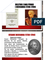 Dos delitos e das penas - Cesare Beccaria