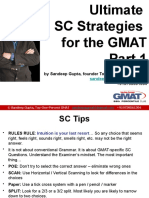 GMAT SC Concepts Part 1 - Introduction + Parallelism (Sandeep Gupta)
