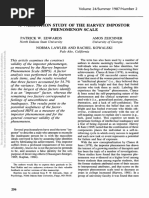 Clance Impostor Phenomenon Scale | PDF | Psychology | Psychological ...
