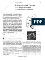 Automatic Extraction and Tracking of The Tongue Contours: Yusuf Sinan Akgul, Chandra Kambhamettu, and Maureen Stone