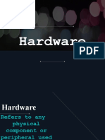 Hardware Components