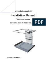 Installation Manual: Garaventa Accessibility