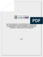 Plan para Formular Peti y Mspi