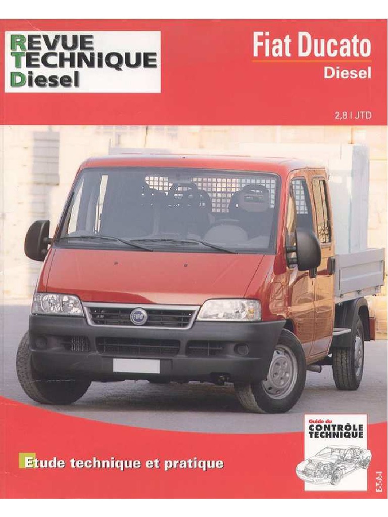 Revue Technique Fiat Ducato 2 8 Jtd Pdf RTA Fiat Ducato Diesel 2.8 | PDF