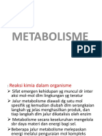 METABOLISME DAN ENERGI