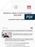 Desarrollo Urbano y Politica de Vivienda 2013-2018 Mazatlán, Sinaloa, México