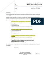 XYZ - Carta N°021 - 09.03.2021 - Requisitos Ingreso de Personal A Obra