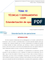 OP1920.Docum - Tema10.Estandarización de Operaciones