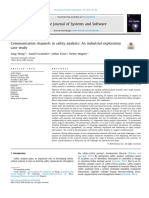 Communication Channels in Safety Analysis An Indus - 2019 - Journal of Systems