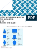 PERÍMETRO DE UM POLÍGONO