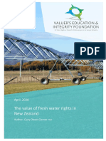Water Rights in New Zealand Brief Final