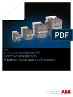 Catalogo - Linha de contatores AX_Portugues