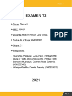 Física 2 examen T2 tarea viscosidad temperatura calor