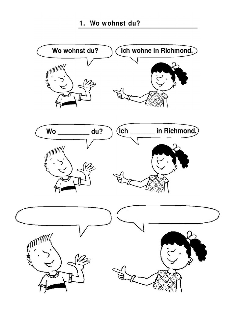 Wo Wohnst Du PDF