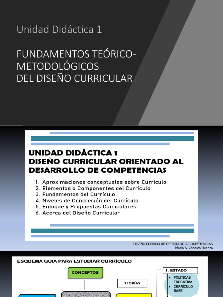 Fundamentos del Diseño Curricular | PDF | Plan de estudios | Evaluación
