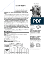 Diesel Fuel Shutoff Valve