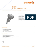 P R50 ADV 46 36° ADV 3.5 W/827 E14: Product Datasheet