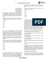 Regra de Tres II Lista de Exercicios Matematica ENEM