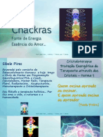 Chakras Aula Sibele Apresentação 7 Pedras para 7 Chakras