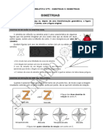 Ficha Informativa 5 - Simetrias e Isometrias