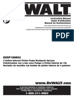 Dewalt Backpack Sprayer Manual