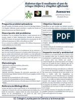 Control de La Diabetes Tipo II Mediante El Uso de Extracto de Moringa Oleifera y Zingiber Officinale-MicroDot 