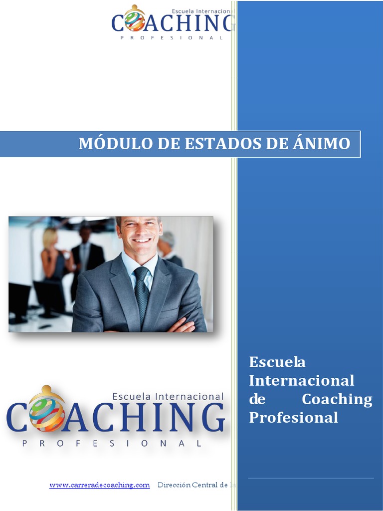 Estados de Ánimo y Emociones en Coaching | PDF | Las emociones | Estado ...