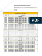 Eq - Listado de Planos de Distribucion