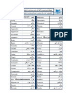 افعال المجموعة 3 الاكثر استعمالا في اللغة الفرنسية - 70 فعل PDF