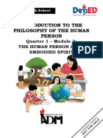 Introduction To The Philosophy of The Human Person