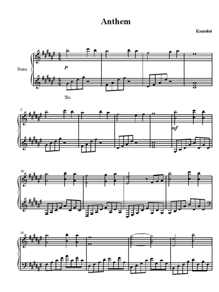 Anthem Kamelot