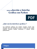 Introducción a Interfaz Gráfica Con Python