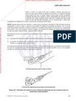 A) Corda Passando Sobre o Topo Do Fecho: © ABNT 2017 - Todos Os Direitos Reservados