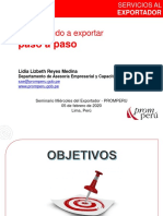 Aprendiendo A Exportar Paso A Paso - Promperu2020