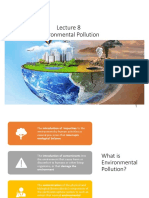 Lecture 8 - Environmental Pollution 