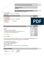 Hydraulic Calculations Fire Protectionxlsx PDF Free
