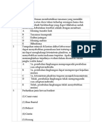 SOAL FRESH Mapel Biologi Kelas XII IPA