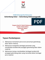 Gelombang Datar Lossless Medium-TRA