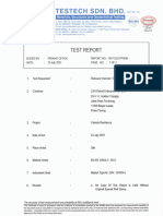 CLT - Rebound Hammer Test Report