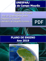 Plano de Ensino 2019