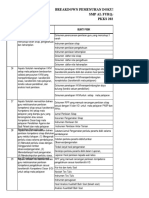 Breakdown Standar Penilaian Pkks