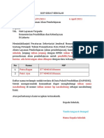 4. Contoh Pemohonan Akun karena terhapus