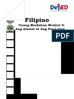 FILIPINO 8 Modyul 4