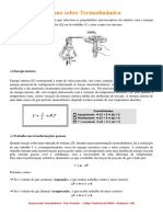 Resumo Sobre Termodinâmica