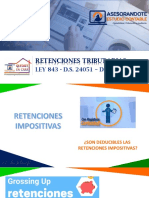 RETENCIONES TRIBUTARIAS: ¿SON DEDUCIBLES